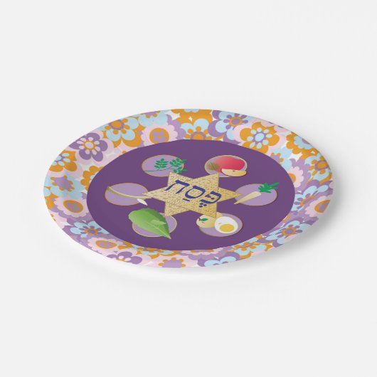 Passover Joy Pappteller (Schrägansicht)