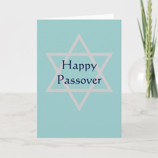 Passover Karte (Vorderseite)