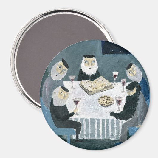 Passover Magnet (Vorderseite/Rückseite)