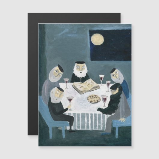 Passover Magnetkarte (Vorne/Hinten)