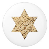 Passover Matzah Broad Star von David Keramikknauf (Vorderseite)