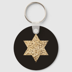 Passover Matzah Broad Star von David Schlüsselanhänger