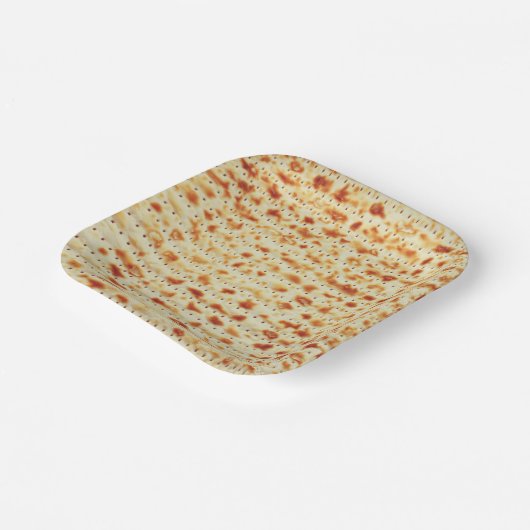 Passover Matzah Dekoration Pappteller (Gewinkelt)