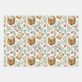 Passover Matzah Geschenkpapier Set (Vorderseite 3)