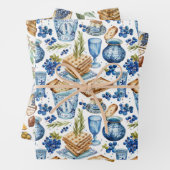 Passover Matzah Geschenkpapier Set (Beispiel)