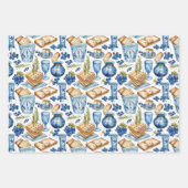Passover Matzah Geschenkpapier Set (Vorderseite)