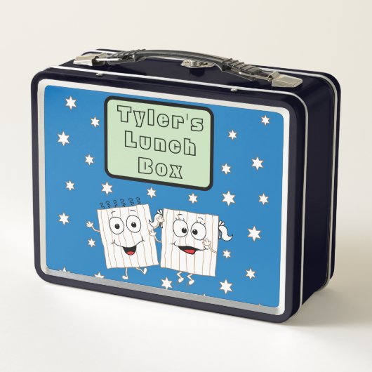 Passover Matzah Joke Metall Brotdose (Rückseite)