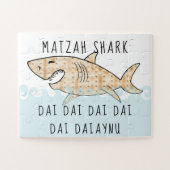Passover Matzah Shark Daiaynu Puzzle (Horizontal)