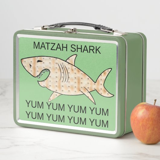 Passover Matzah Shark Metall Brotdose (Beispiel)