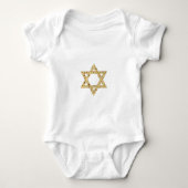 Passover Matzoh Star von David Baby Strampler (Vorderseite)