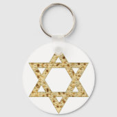 Passover Matzoh Star von David Schlüsselanhänger (Vorderseite)