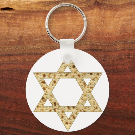 Passover Matzoh Star von David Schlüsselanhänger (Vorderseite)