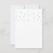 Passover Moses & Israelites Exodus-Urlaubskarte (Rückseite)