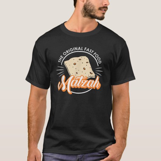 Passover Original Fast Food Matzah Seder Jewish Ho T-Shirt (Vorderseite)