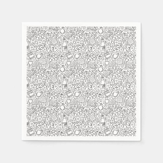 Passover Paper Napkins Serviette (Vorderseite)