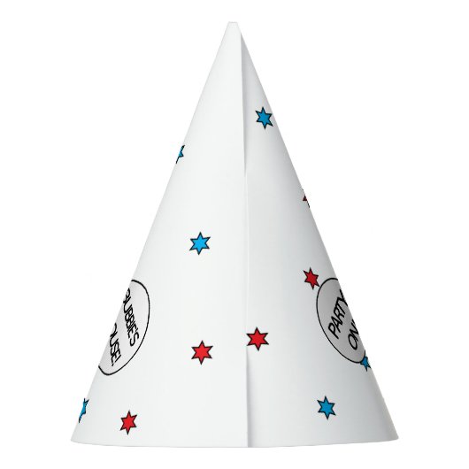 Passover Party Hat Matzah Matzah Partyhütchen (Rückseite)