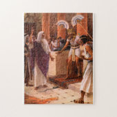 PASSOVER PESACH BIBLE PUZZZMOSE UND PHARAOH PUZZLE (Vertikal)