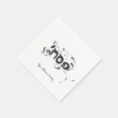 Passover Pesach, kundenspezifische Napkins Serviette (Ecke)