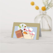 Passover-Platzkarten Platzkarte (Rückseite)