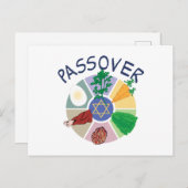 Passover Postkarte (Vorne/Hinten)