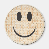 Passover Round Magnet Passover Happy Matzah (Vorne)