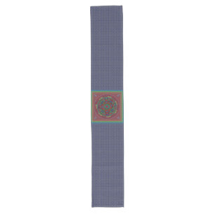 Passover Runner der Seder Table Blue 16 x 108 Großer Tischläufer