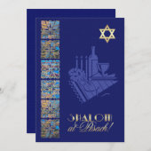 Passover Seder Custom Einladungen (Vorne/Hinten)
