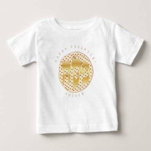 Passover Seder Kosher Matzah Pesach Baby T-shirt (Vorderseite)