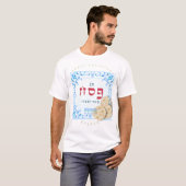 Passover Seder Kosher Matzah Pesach Zazzle T-Shirt (Vorne ganz)
