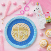 Passover Seder Kosher Pesach Matzah Pappteller (Party)