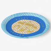 Passover Seder Kosher Pesach Matzah Pappteller (Schrägansicht)