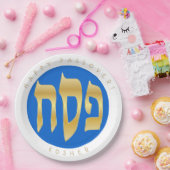 Passover Seder Kosher Pesach Matzah Pappteller (Party)