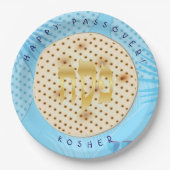 Passover Seder Kosher Pesach Matzah Pappteller (Vorderseite)