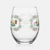 Passover Seder Kosher Pesach Matzah Weinglas Ohne Stiel (Rechts)