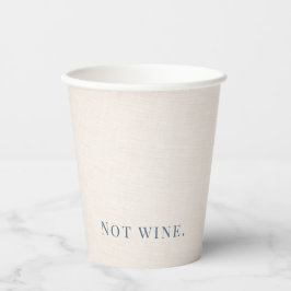 Passover Seder Modern Linen Disposable Cup  Pappbecher