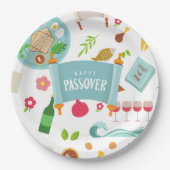 Passover Seder Paper Plate Pappteller (Vorderseite)