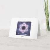 Passover Seder Plate Karte (Rückseite)