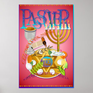 Passover Seder Posters Poster