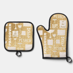Passover Seed Ofenhandschuh & Topflappen-Set