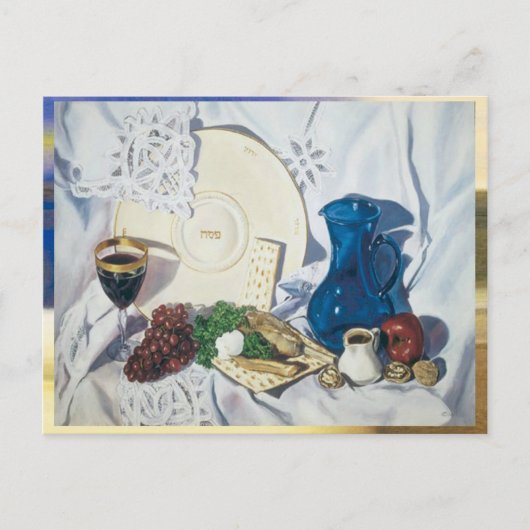 Passover Seed Postkarte (Vorderseite)