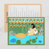 Passover Seekarte Postkarte (Vorne/Hinten)