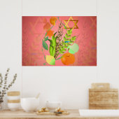 Passover Sever_2 Print Poster (Küche)