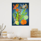 Passover Sever Print Poster (Küche)