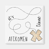 Passover Square Magnet Afikomen Time (Vorne)