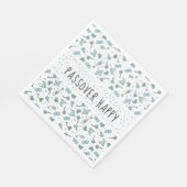 Passover Standard Napkins Whimsical Seder Muster Serviette (Ecke)