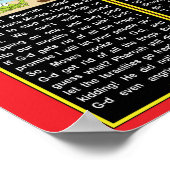 Passover Story Poster 20" x 24" Matte Finish (Ecke)