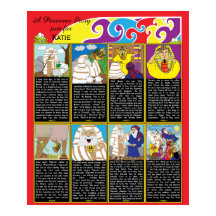 Passover Story Poster 20" x 24" Matte Finish