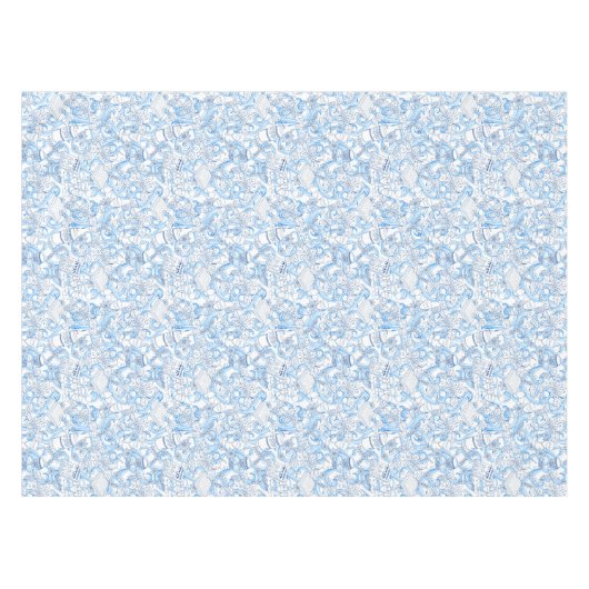 Passover Tablecloth - Maßgeschneiderte Größe - Pes Tischdecke (Vorderseite (Horizontal))