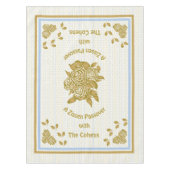 Passover Tablette "Personalisiertes Seder Tuch" Tischdecke (Vorderseite)