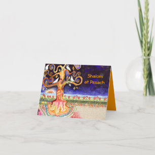 Passover Tree Greeting card Karte